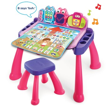 Touch & Learn Activity Desk™ Deluxe Pink | Preschool Learning